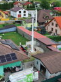 Vertikálna veterná turbína s výkonnom 5kW na kľúč 
