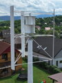 Veterná vertikálna turbína s výkonnom 3kW na kľúč
