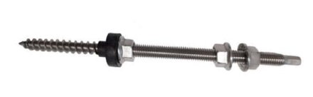 Kombi vrut M10x200 A2 nerez s dil plechom