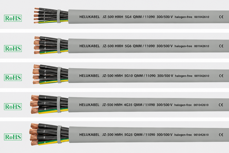 HELUKABEL JZ-500 HMH 5G4 mm² – Prémiový LSZH kábel pre fotovoltiku a energetiku