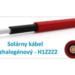 Solárny kábel 6mm červený bezhalogénový H1Z2Z2